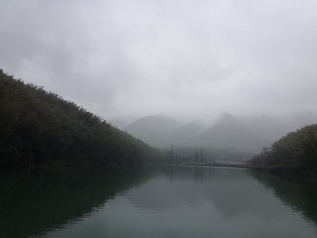 直在下小雨,天气的原因吧,游人很少(冬季的雨天游览有点冷飕飕的)幽静