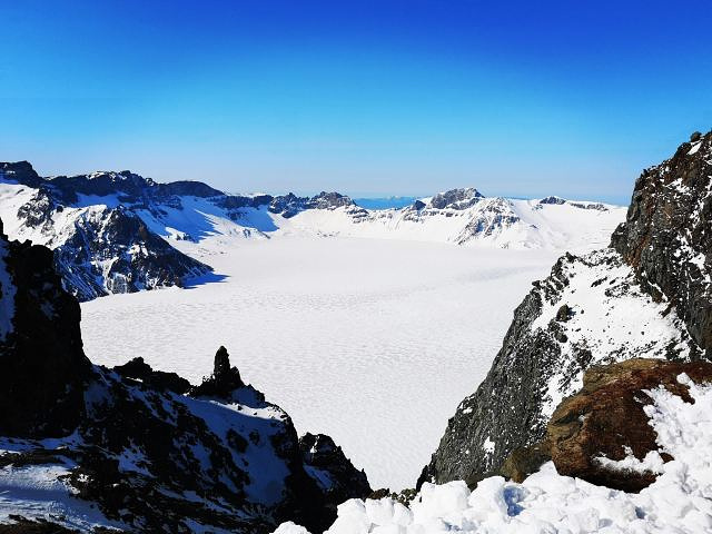 冰雪中的长白山十分惊艳,令人赞叹_长白山景区的评论图片