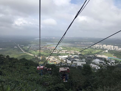 海南白石岭旅游区旅游景点攻略图