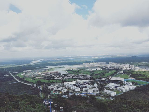 海南白石岭旅游区旅游景点攻略图