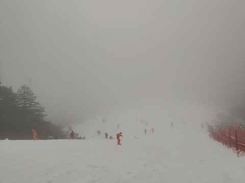 九宫山滑雪场旅游景点图片