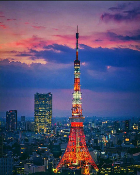 东京塔旅游景点攻略图