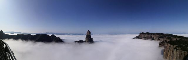 "...到了漂亮的云海，山上风景秀美，一步一景，特别在观音峰的云海，真是美不胜收，震撼人心，大美神仙居_神仙居"的评论图片