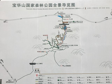 宝华山国家森林公园旅游景点攻略图