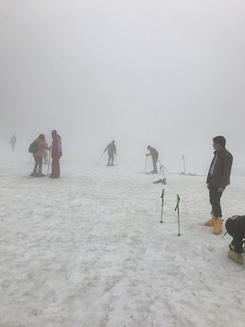 九宫山滑雪场的图片