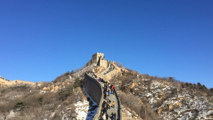 "天气，景色没得说，非常好&#x0A_八达岭长城"的评论图片