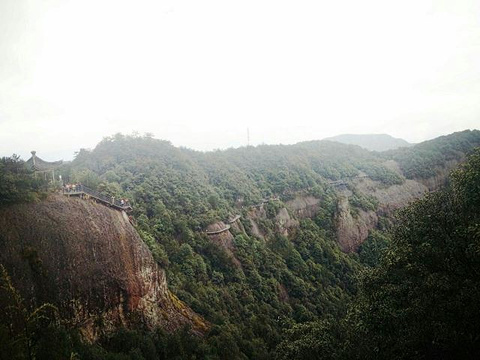 神仙居旅游景点攻略图