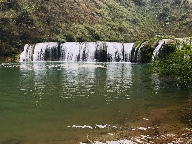 "整个景区从上往下走，一点也不累，游玩时间三个小时足矣_九龙瀑布群"的评论图片