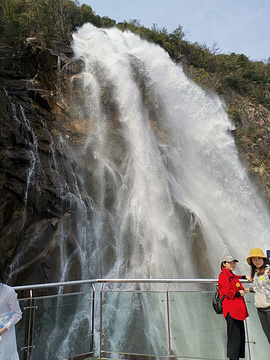 大别山彩虹瀑布旅游景点攻略图