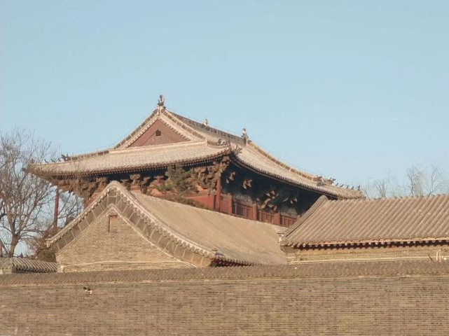 "天津的独乐寺是我国现存最古老的楼阁式木构建筑，独乐寺观音阁_独乐寺"的评论图片
