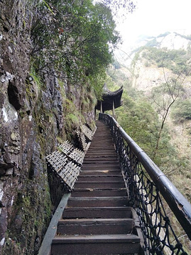 神仙居旅游景点攻略图