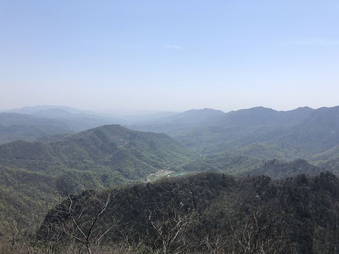 大洪山琵琶湖风景区旅游景点攻略图