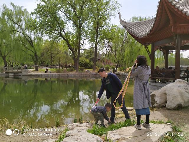 "里面不是很大，适合三个小时左右的行程，漫步走在里面的林荫小道，加上海棠花盛开的季节，里面很漂亮..._陶然亭公园"的评论图片