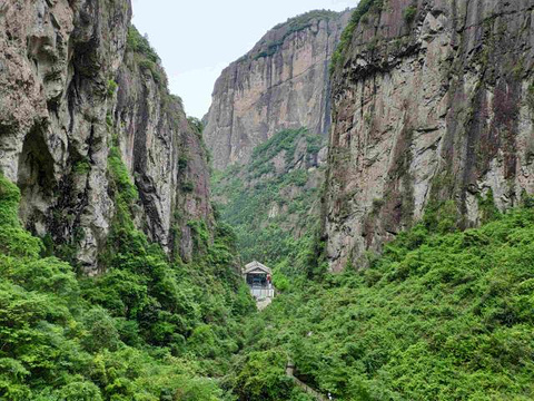 神仙居旅游景点攻略图