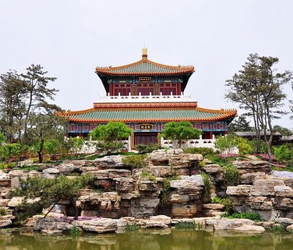 湖南园（北京世界园艺博览会）旅游景点攻略图