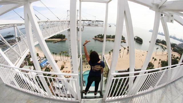 AJ Hackett圣淘沙蹦极跳中心