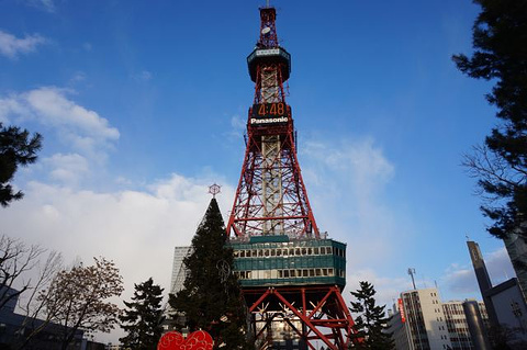 札幌电视塔旅游景点攻略图