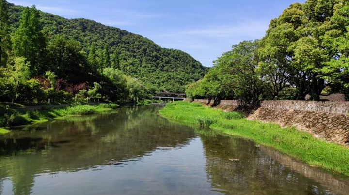 "兰亭景区人文景点和自然景点兼具。自然景点主要是在这个时节。【景色】&#x20;票价比较划算_兰亭景区"的评论图片