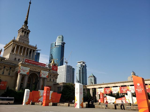 上海展览中心旅游景点攻略图