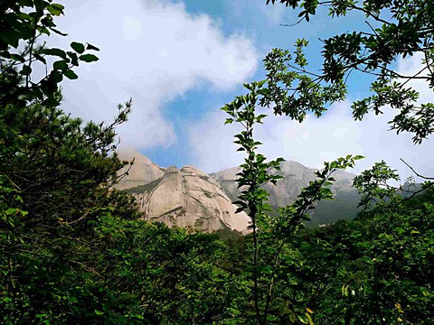 天柱山旅游景点攻略图