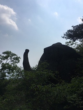 天柱山旅游景点攻略图