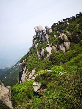 天柱山旅游景点攻略图