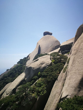 天柱山旅游景点攻略图