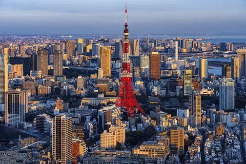 东京塔旅游景点攻略图
