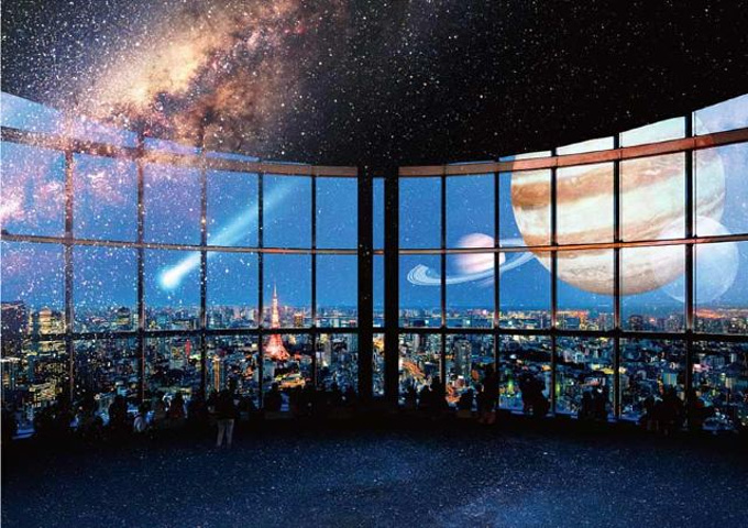 "但是远远的看东京塔还是很美的虽然没有看到全亮的东京塔_森大厦"的评论图片
