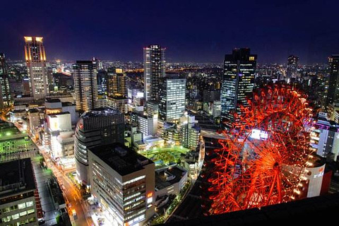 梅田蓝天大厦旅游景点攻略图