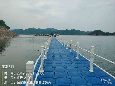 易水湖景区旅游景点攻略图