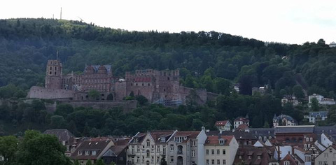 海德堡城堡旅游景点攻略图