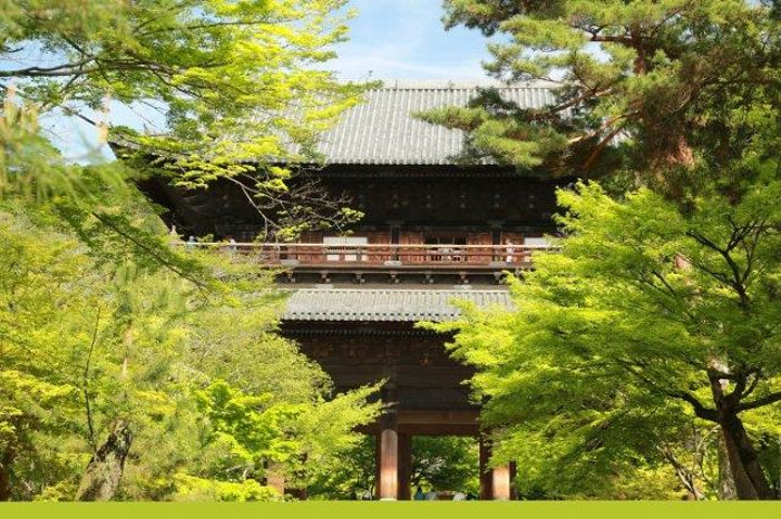 "南禅寺位于京都左京区，除了本身从三门、方丈、水路阁到南禅院都有非常美丽的红叶,&#x20_南禅寺"的评论图片