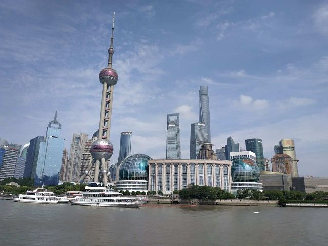 2023强生浦江游览玩乐攻略,站在船上看风景果然不一样,.