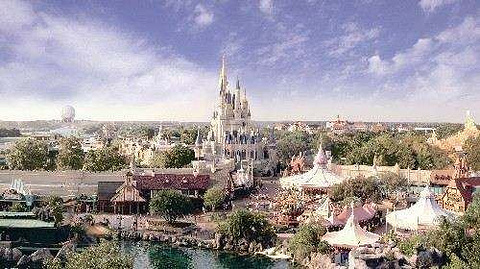 迪士尼神奇王国旅游景点攻略图