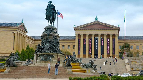 费城艺术博物馆旅游景点攻略图