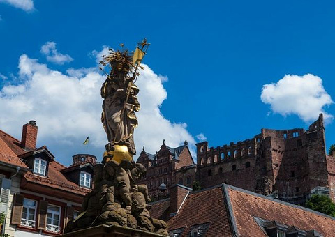 海德堡城堡旅游景点攻略图