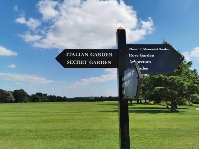 丘吉尔诞生地布莱尼姆宫