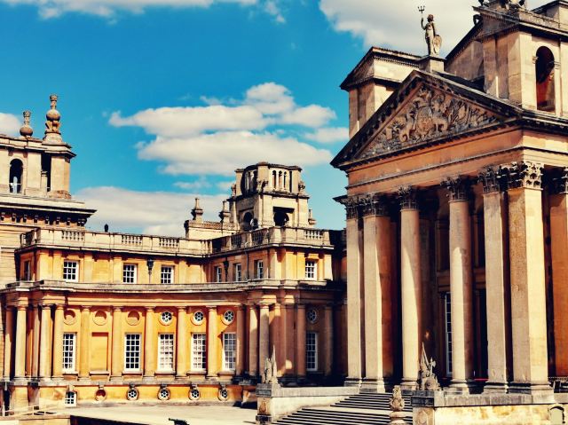 丘吉尔诞生地布莱尼姆宫