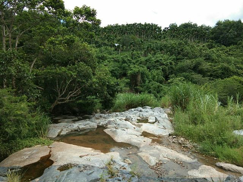 五指山水满河热带雨林风景区旅游景点攻略图