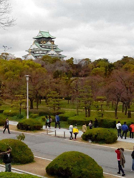 大阪城天守阁旅游景点攻略图