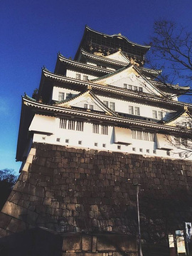 大阪城天守阁旅游景点攻略图