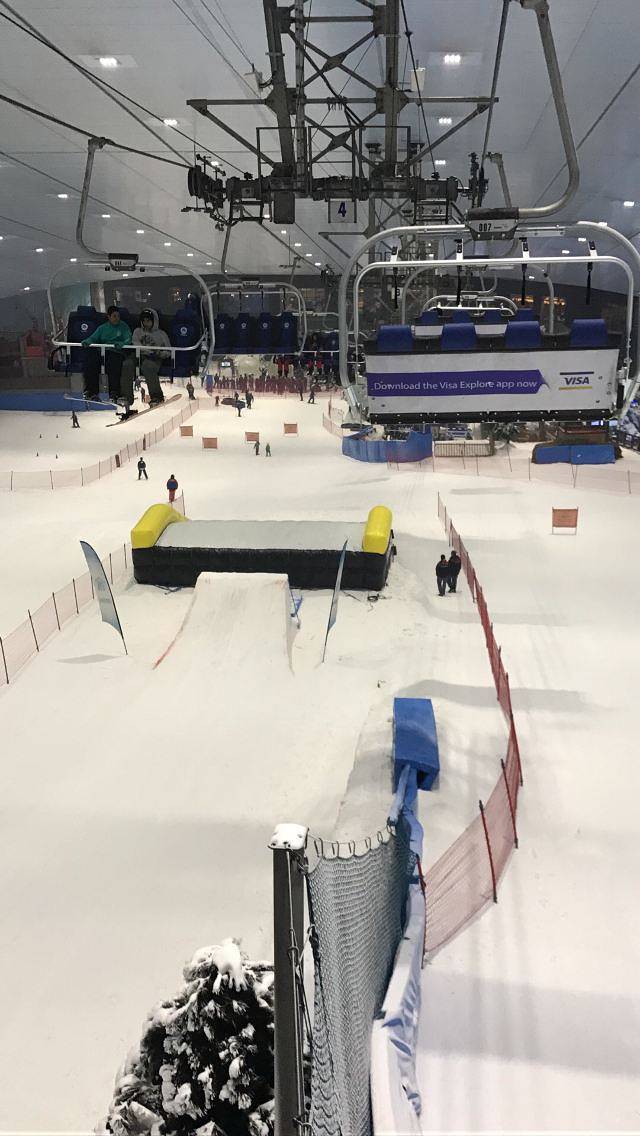 迪拜滑雪场