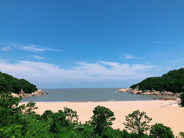 这次天气非常好普陀山香火特别旺盛江浙沪的香客特别多不过巴士车应该