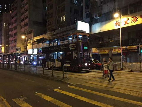香港电车叮叮车旅游景点图片