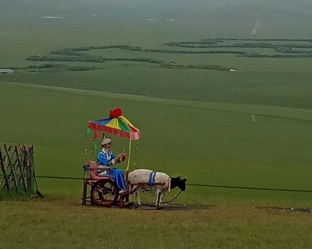 乌拉盖草原九曲湾景区