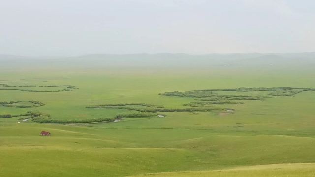 乌拉盖草原九曲湾景区