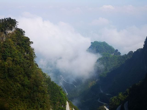 天门山国家森林公园旅游景点攻略图