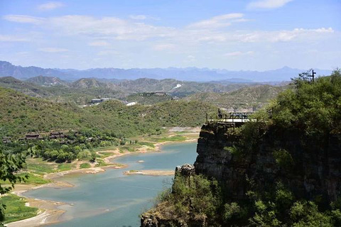 易水湖景区旅游景点攻略图