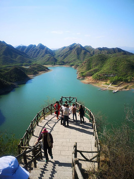 易水湖景区旅游景点攻略图